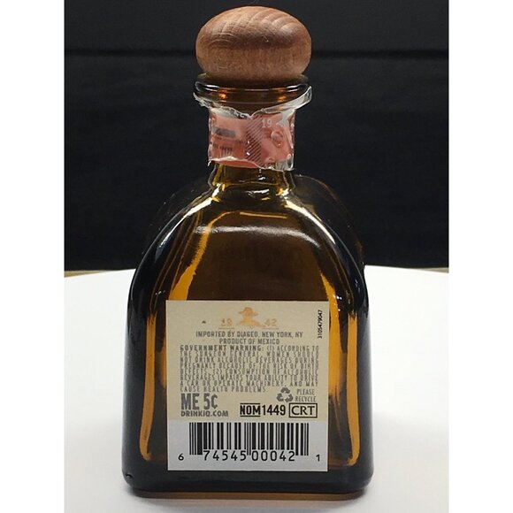 Don Julio Reposado Tequila Liquor Mini Bottle Empty Brown Glass 50mL - Picture 3 of 9